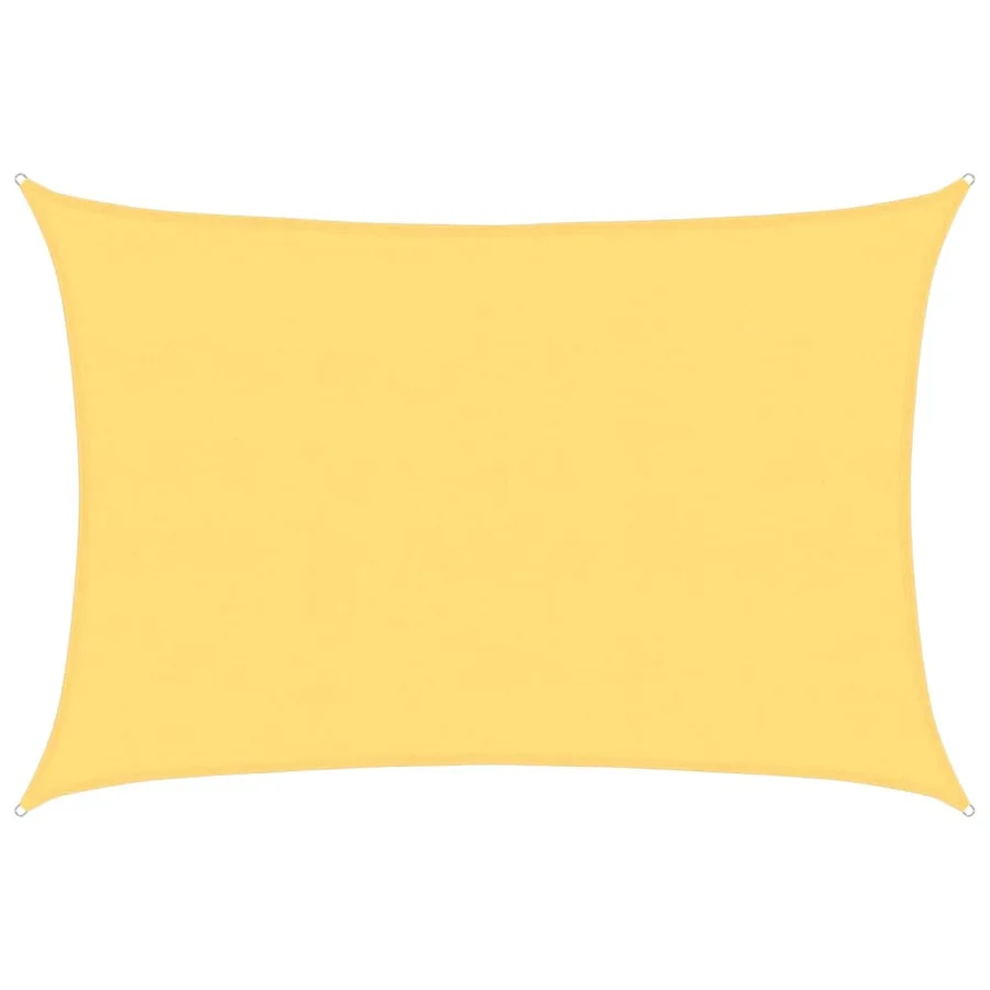 Voile d'ombrage 160 g/m² Beige 5x7 m PEHD - 2