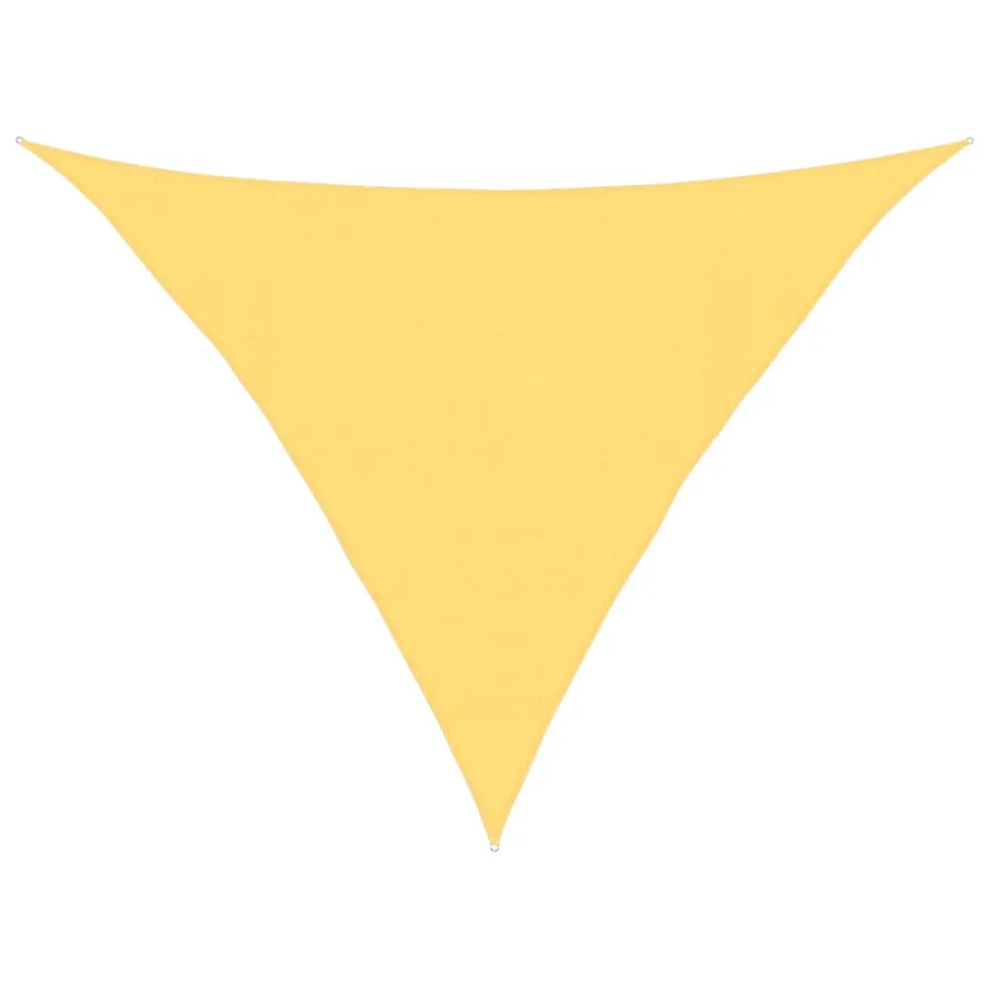 Voile d'ombrage 160 g/m² Beige 4x4x5,8 m PEHD - 2