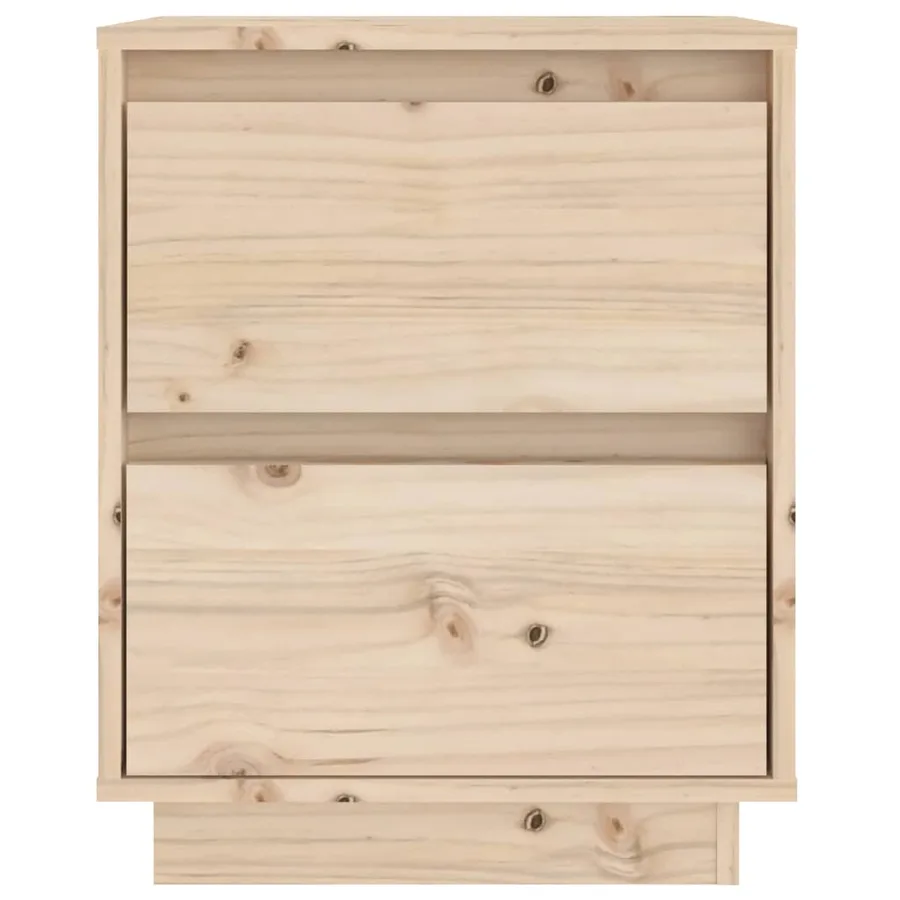 Table de chevet 40x35x50 cm Bois de pin solide - 5