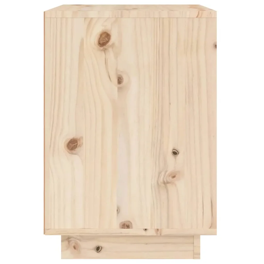 Table de chevet 40x35x50 cm Bois de pin solide - 7