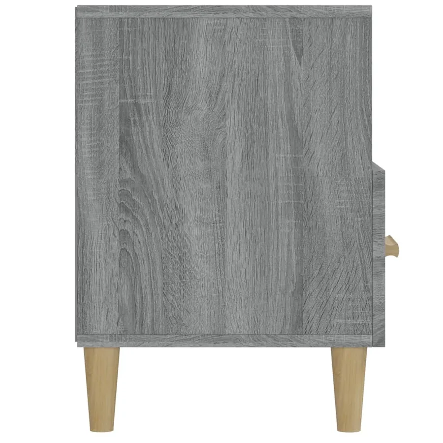 Meuble TV Sonoma gris 102x36x50 cm Bois d'ingénierie - 8