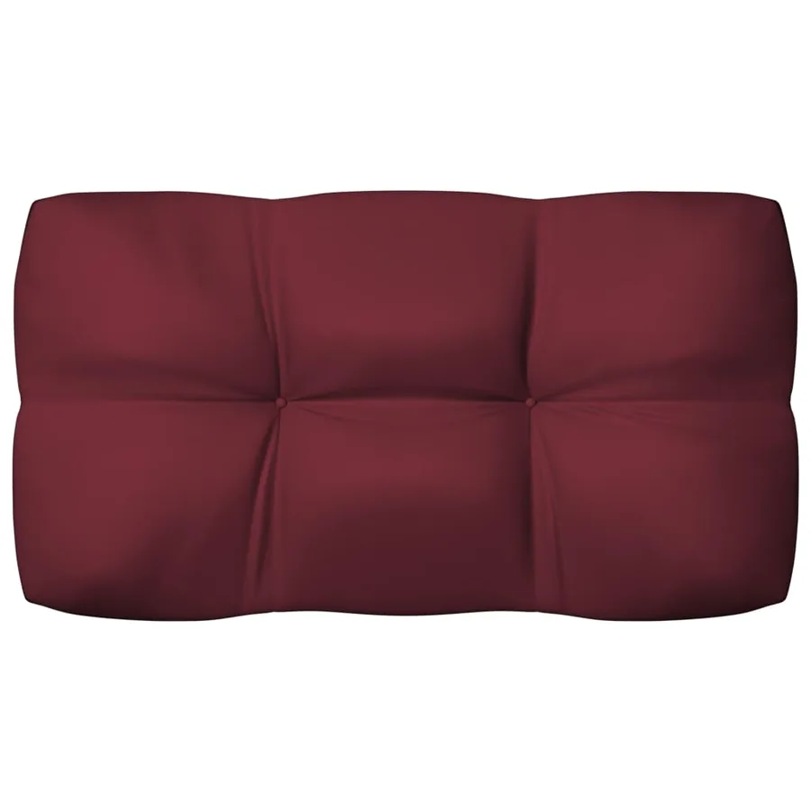 Coussins de canapé palette lot de 7 Rouge bordeaux - 6