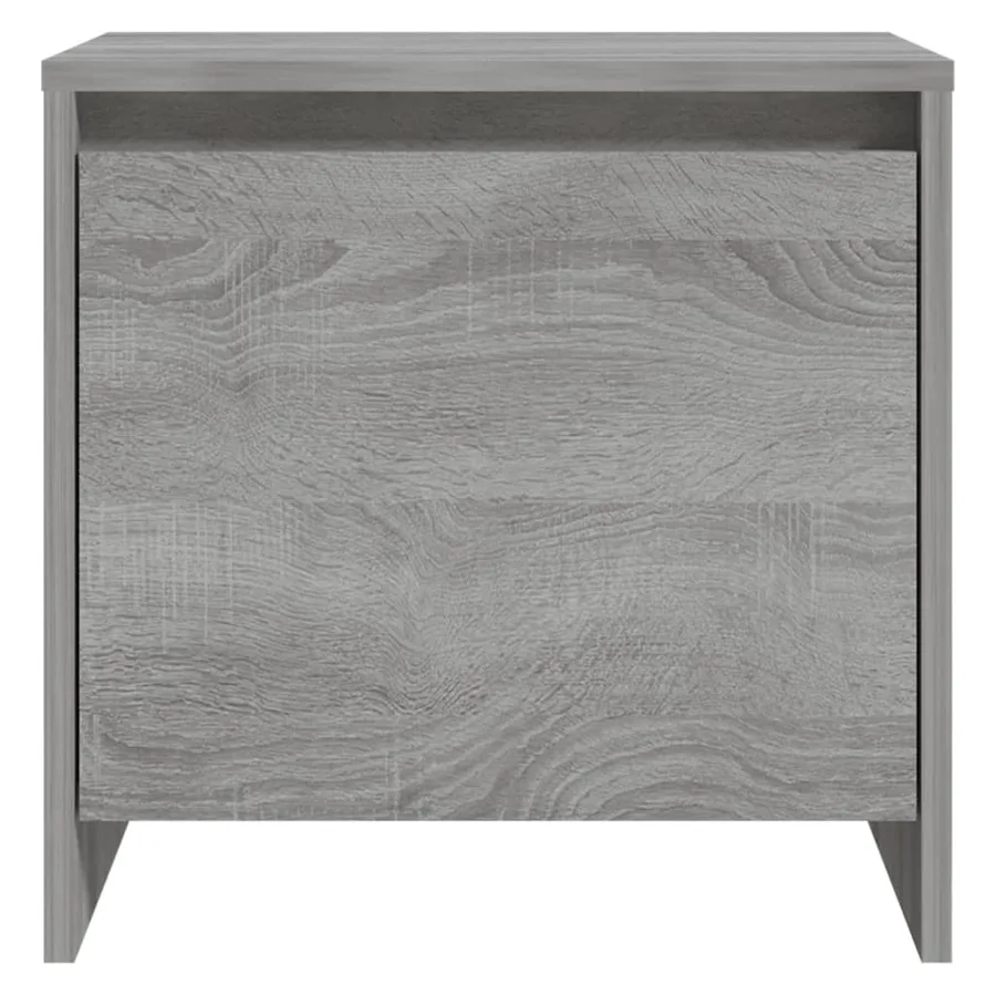 Tables de chevet 2 pcs Sonoma gris 45x34x44,5cm bois ingénierie - 7