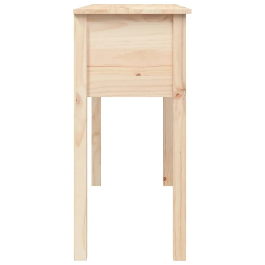 Table console 100x35x75 cm Bois massif de pin - 8