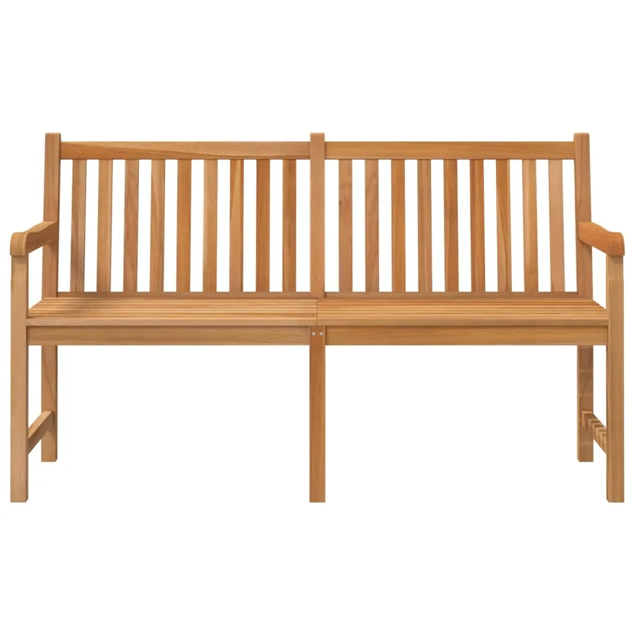 Banc de jardin 150 cm Bois de teck solide - 3