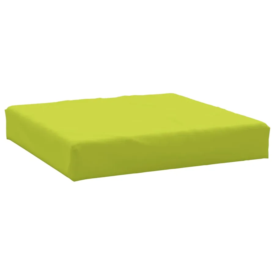 Coussins de palette lot de 3 vert vif tissu oxford - 5