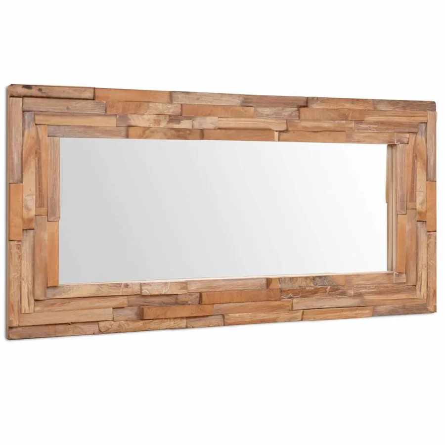Miroir décoratif Teck 120x60 cm Rectangulaire - 2