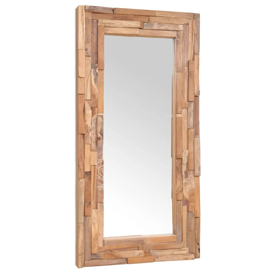 Miroir décoratif Teck 120x60 cm Rectangulaire - 6