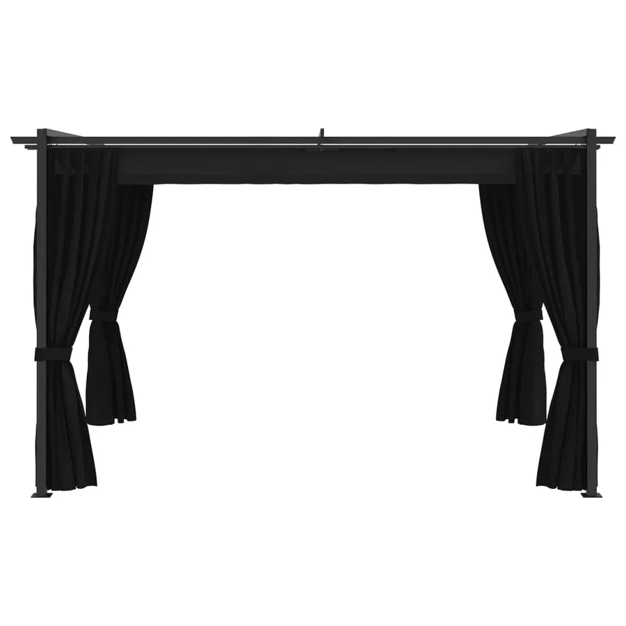 Belvédère 4x3 m Anthracite - 2