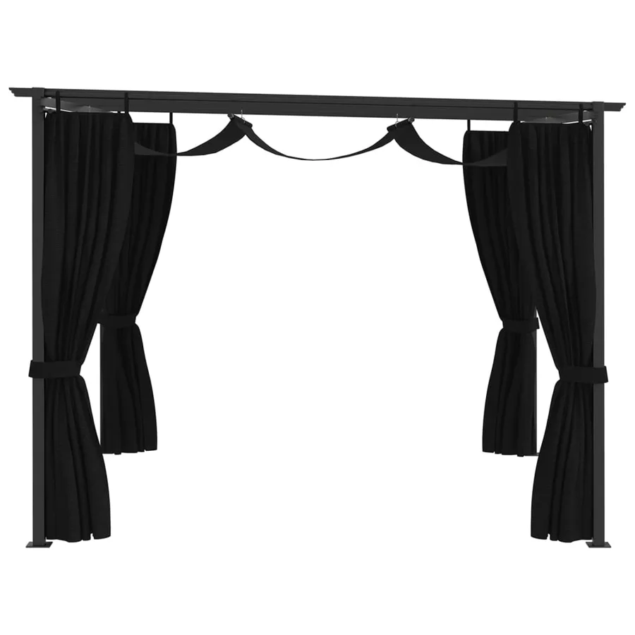 Belvédère 4x3 m Anthracite - 4