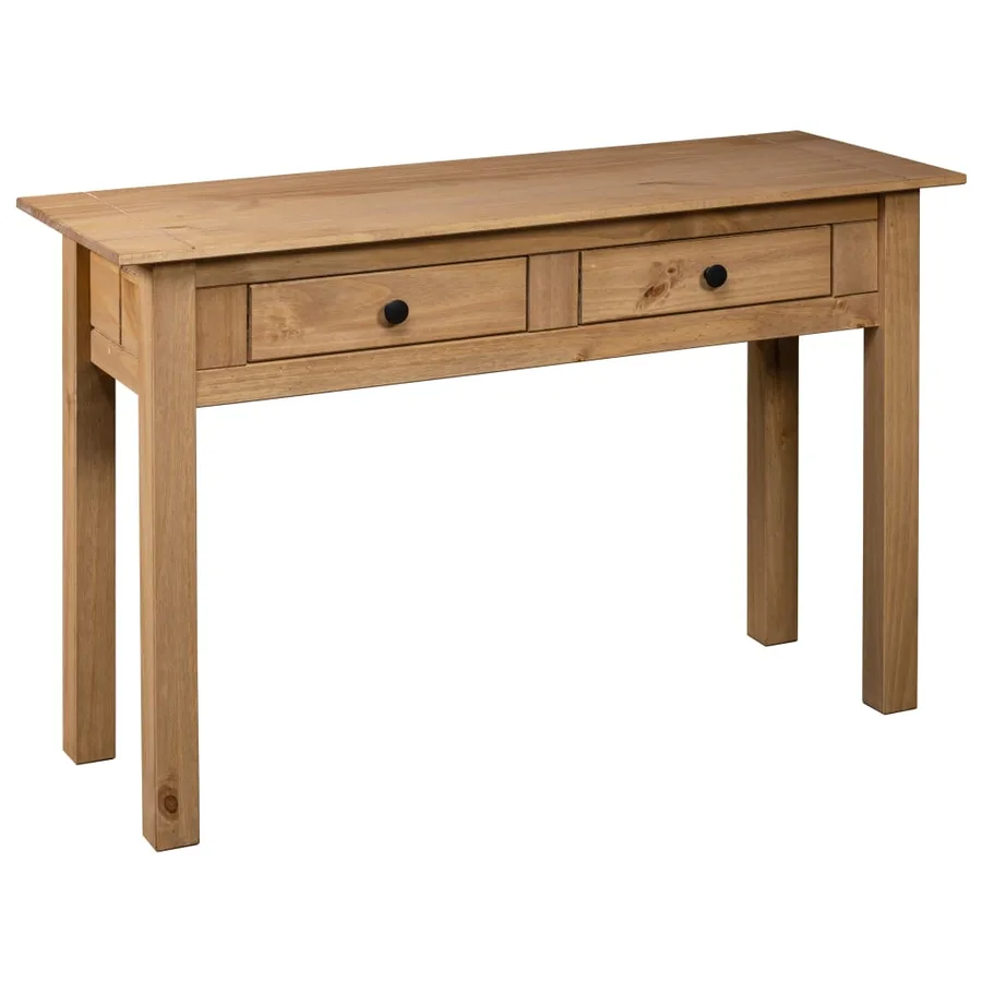 Table console 110x40x72 cm Pin solide Gamme Panama - 4