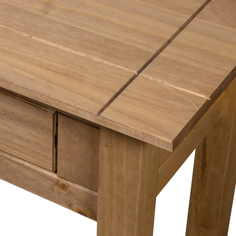 Table console 110x40x72 cm Pin solide Gamme Panama - 7