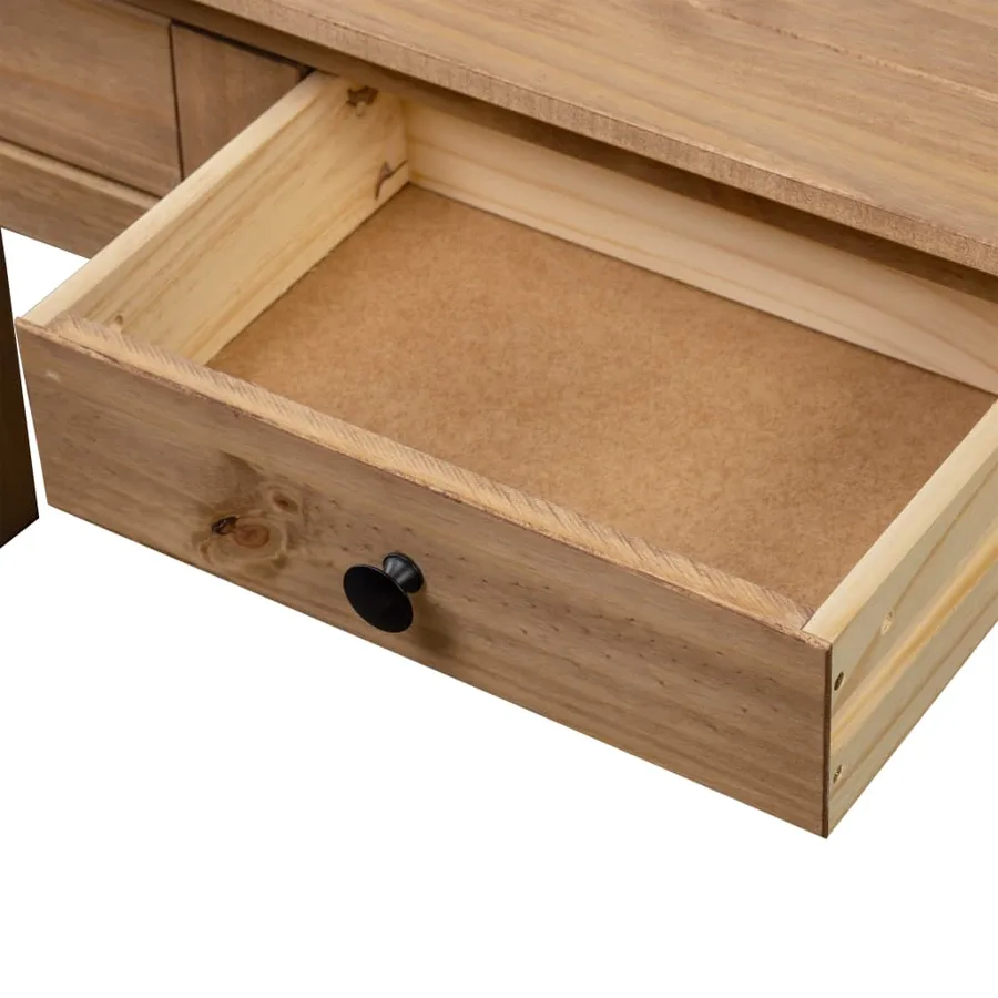 Table console 110x40x72 cm Pin solide Gamme Panama - 8