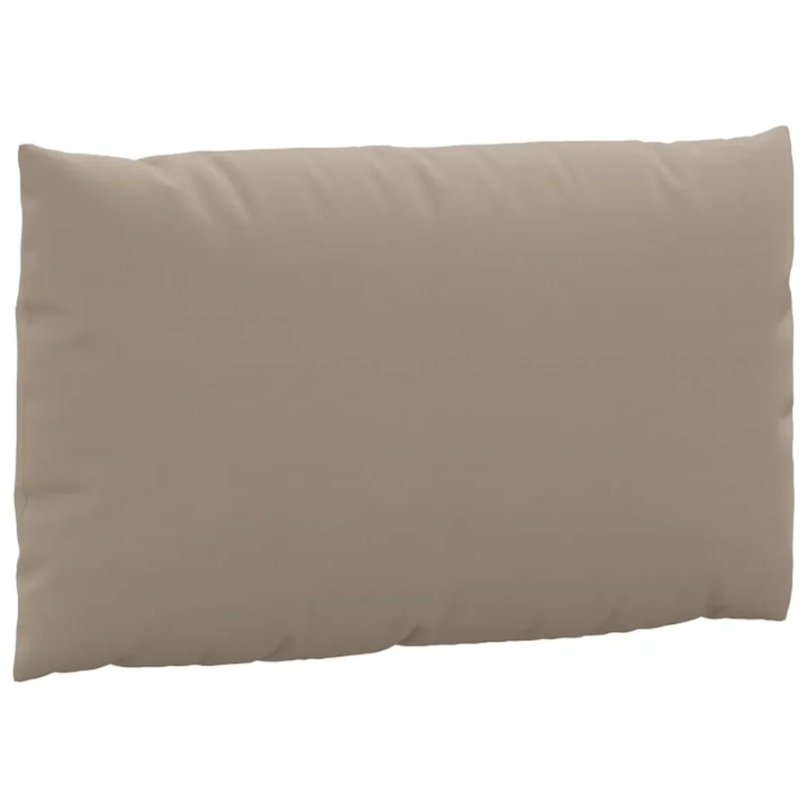 Coussins de palette lot de 3 taupe tissu oxford - 6