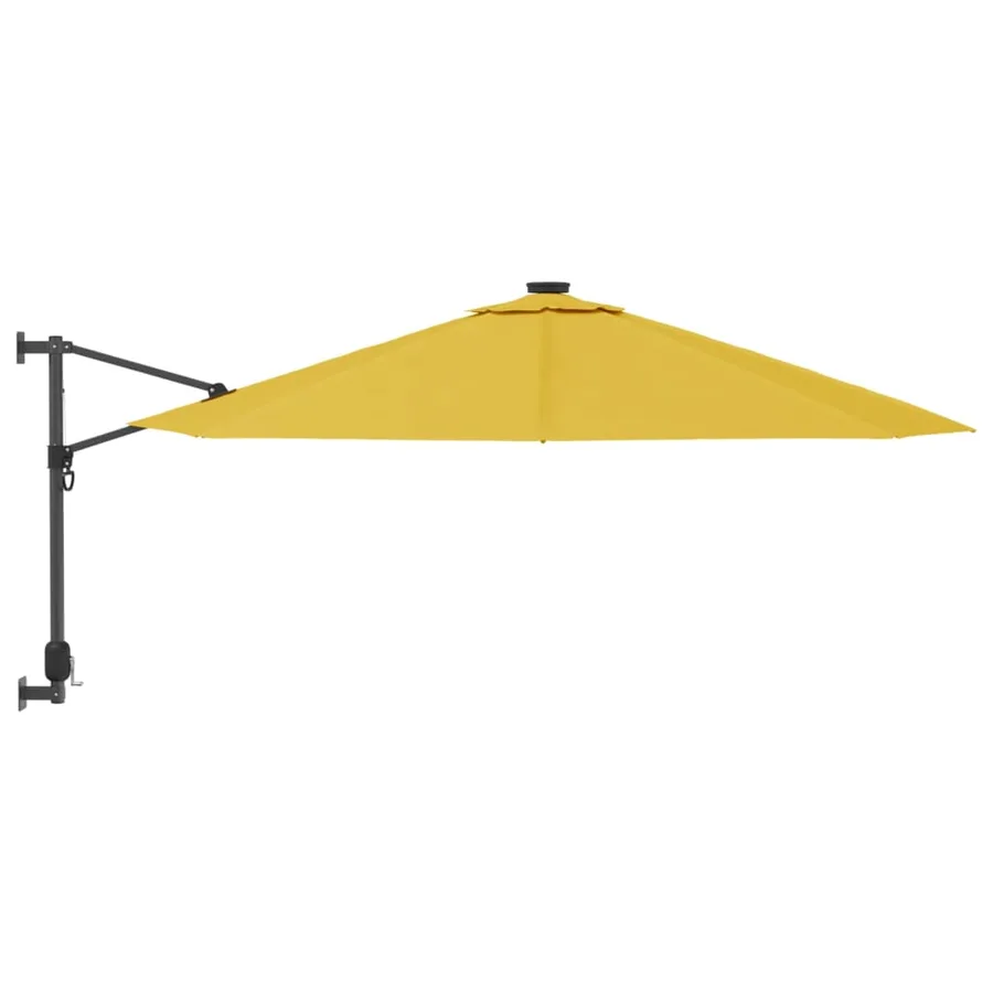 Parasol mural jaune 290 cm - 3