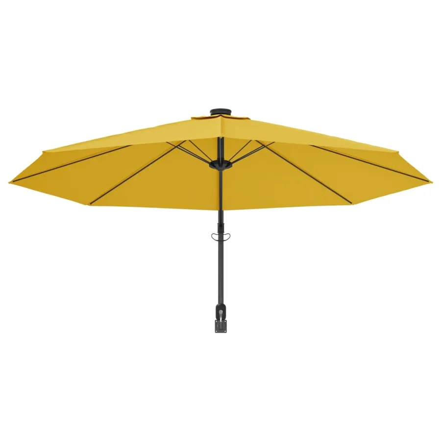 Parasol mural jaune 290 cm - 5