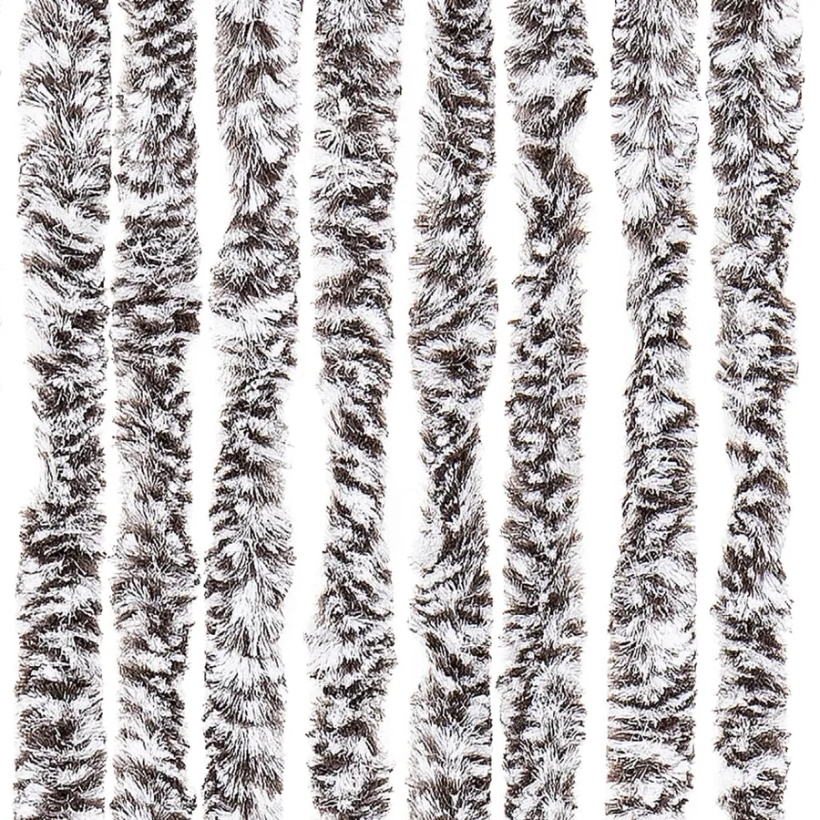 Moustiquaire Marron et beige 90x200 cm Chenille - 6