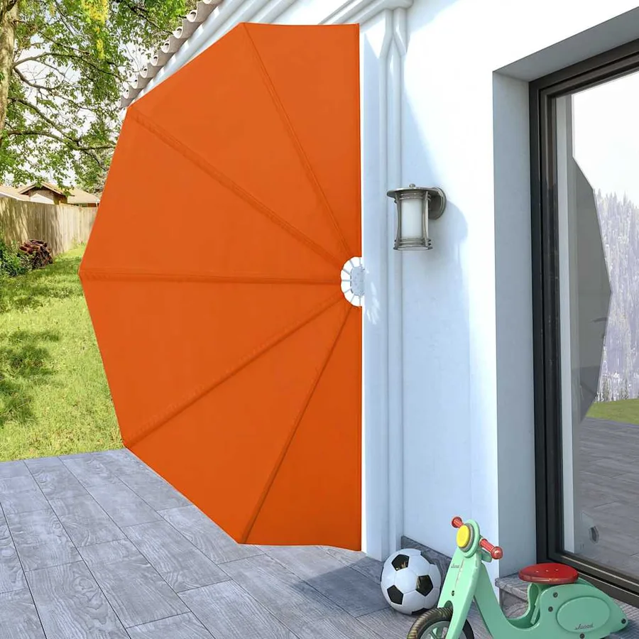 Auvent latéral pliable de terrasse Terre cuite 160 cm - 3