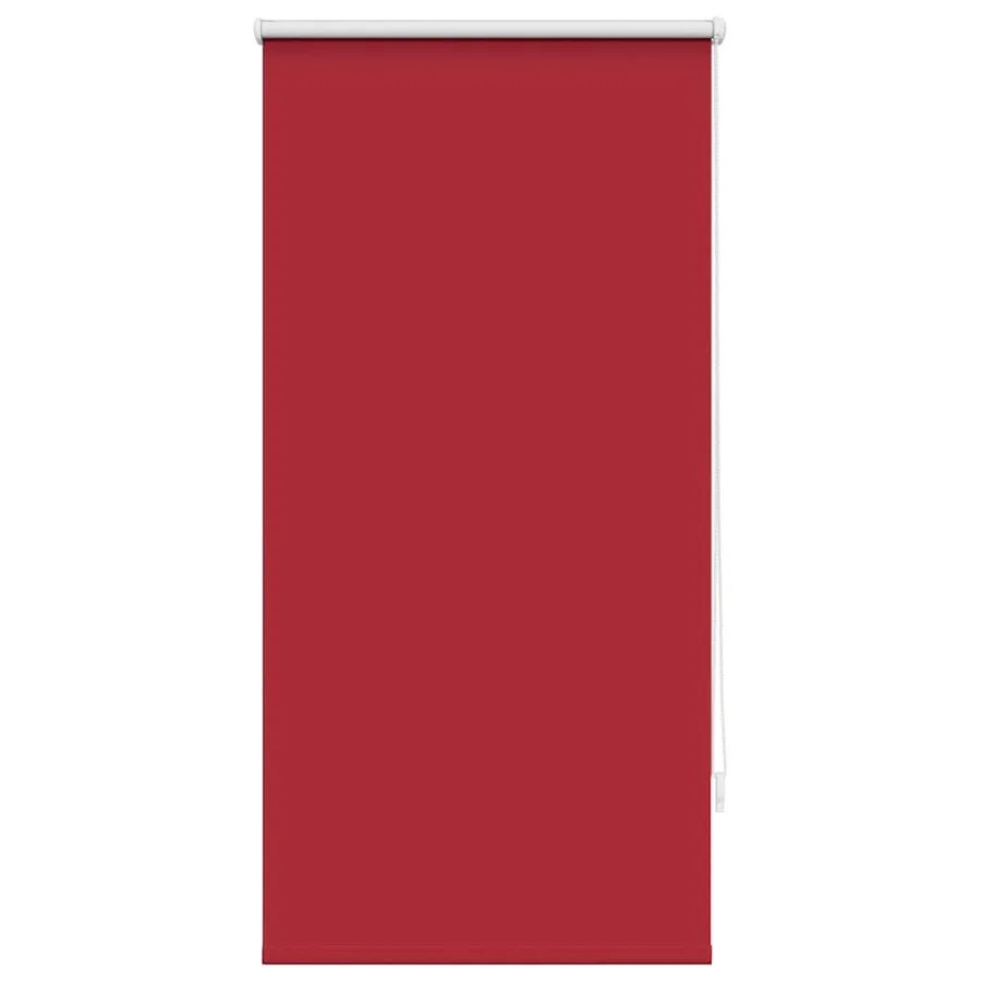 Store enrouleur occultant 64,4 x 120 cm, largeur du tissu 60 cm, rouge - 2