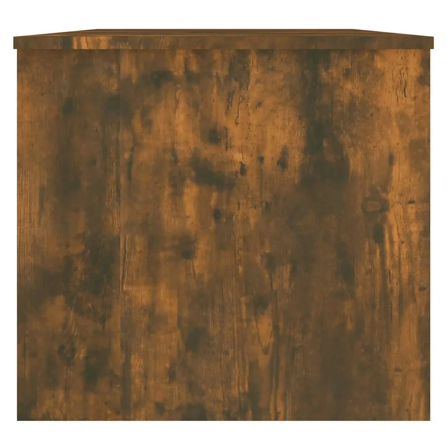 Table basse Chêne fumé 102x50,5x46,5 cm Bois d'ingénierie - 7
