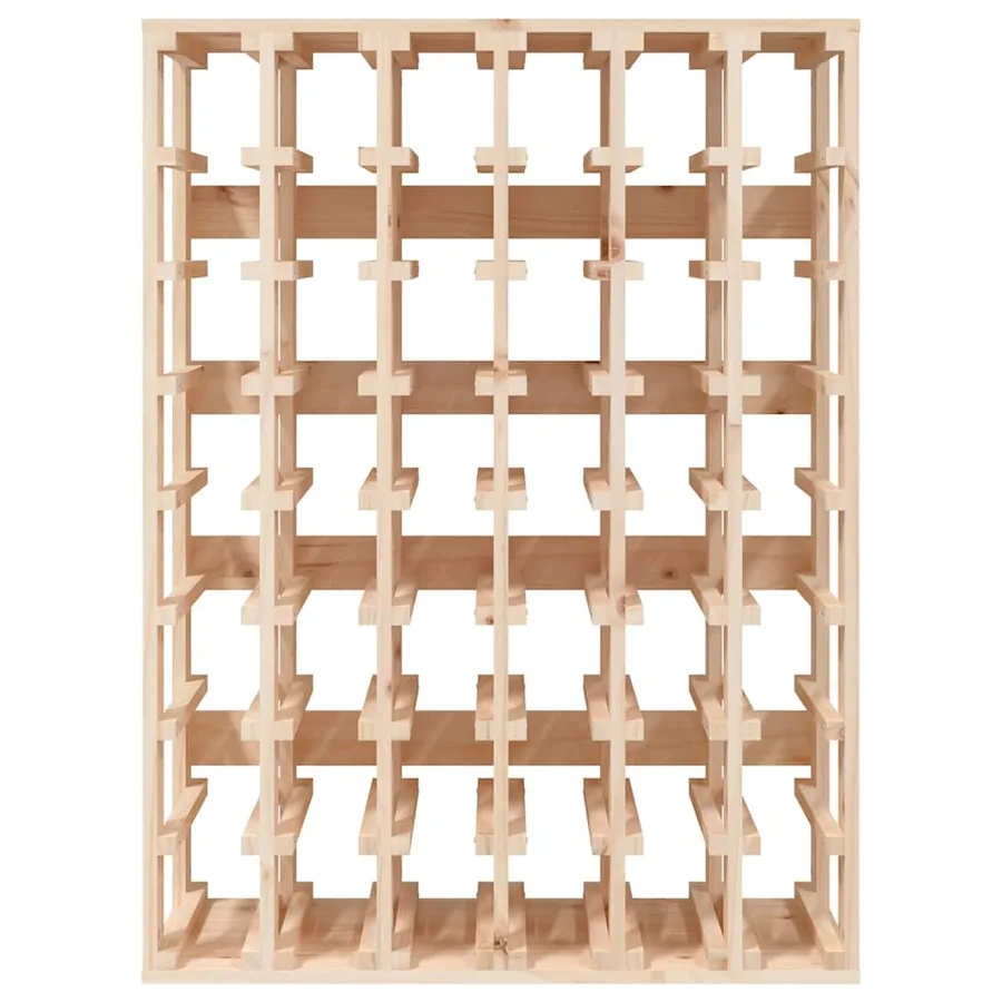 Casier à vin 70x33x94 cm Bois de pin massif - 4