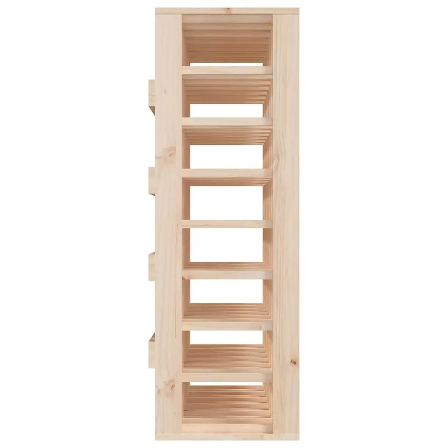Casier à vin 70x33x94 cm Bois de pin massif - 5