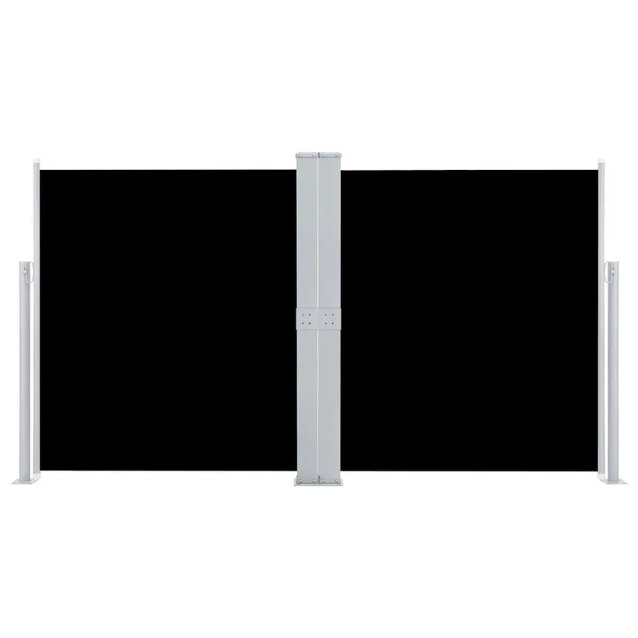 Auvent latéral rétractable Noir 140 x 600 cm - 3