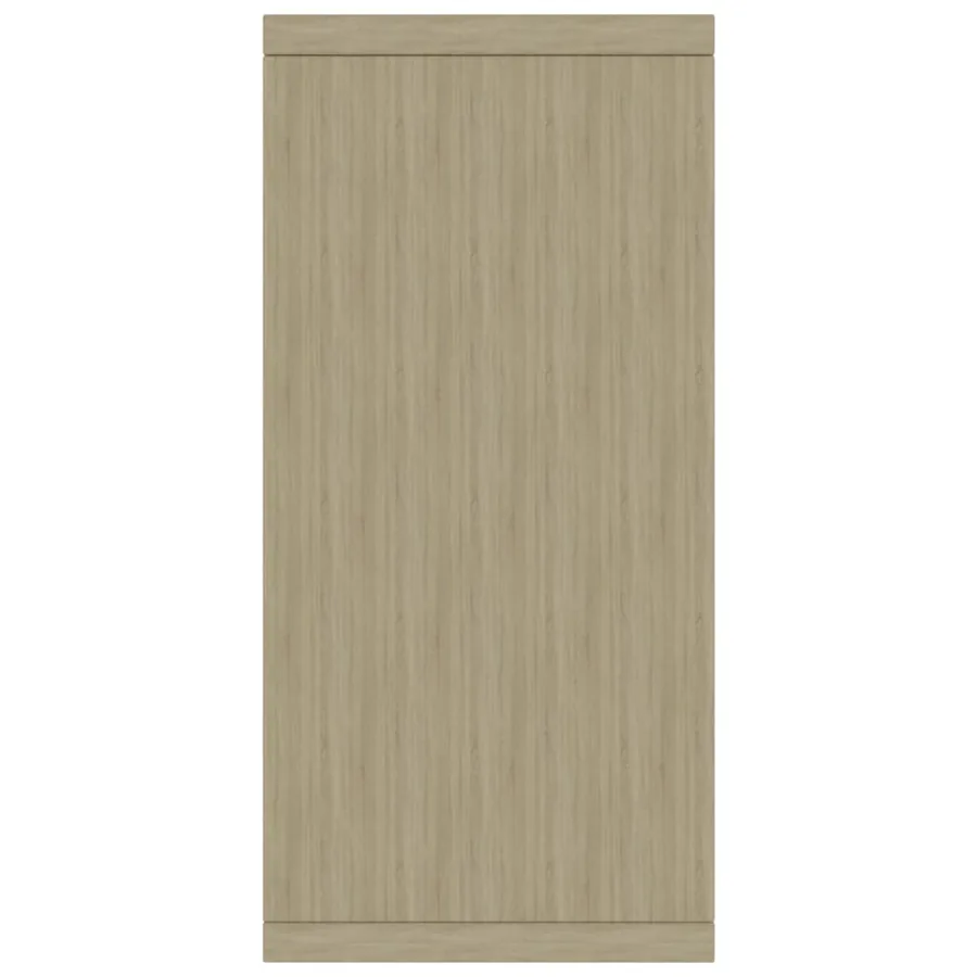 Buffet Chêne sonoma 88x30x65 cm Bois d'ingénierie - 5