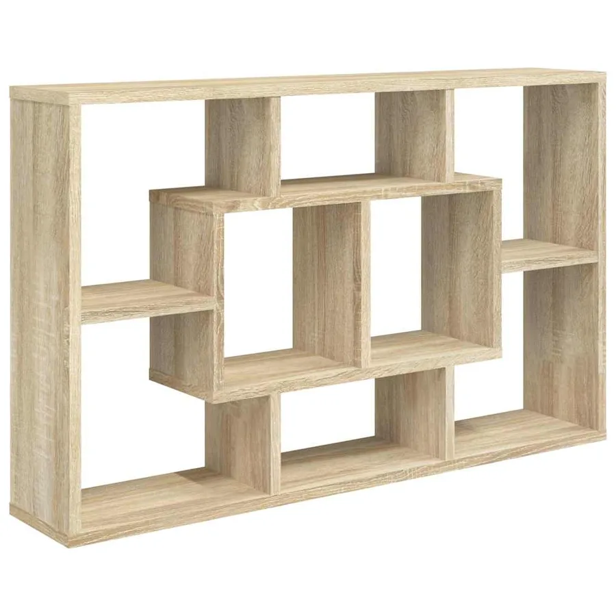 Étagère murale Chêne Sonoma 85x16x52,5 cm Bois d'ingénierie - 2