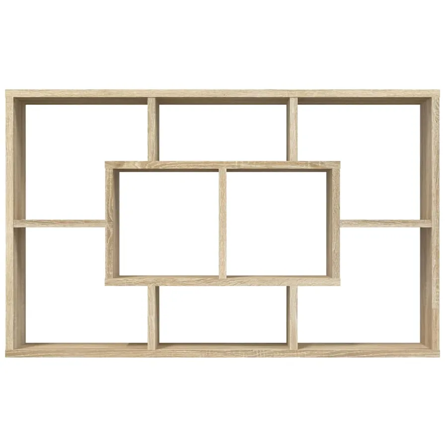 Étagère murale Chêne Sonoma 85x16x52,5 cm Bois d'ingénierie - 6
