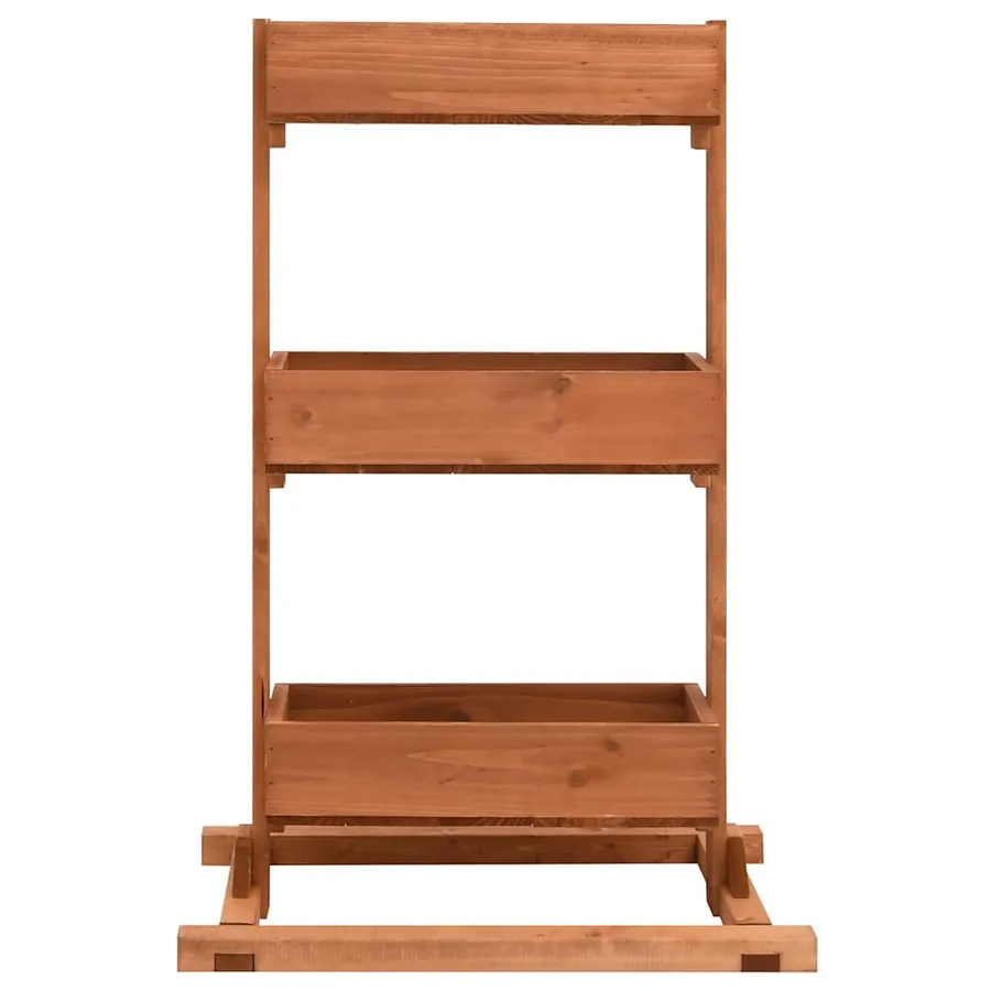 Jardinière 52x30x78 cm Bois de sapin - 3