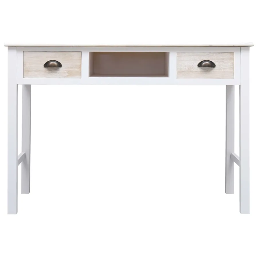 Table console 110x45x76 cm bois - 4