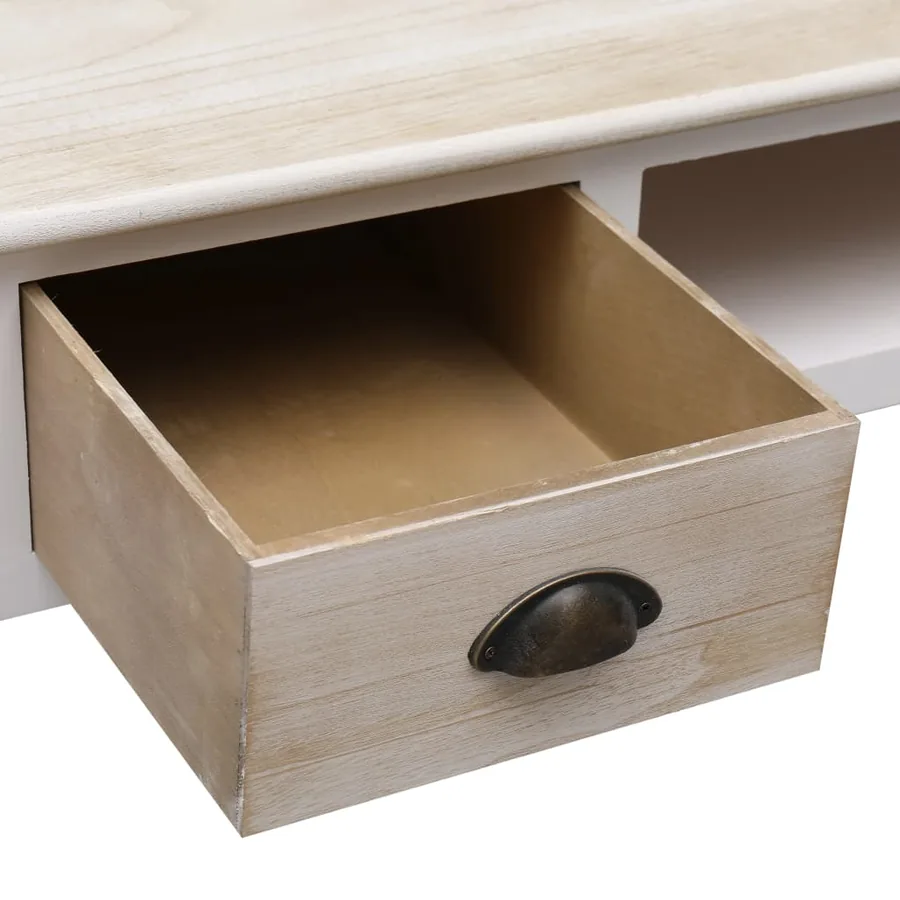 Table console 110x45x76 cm bois - 6