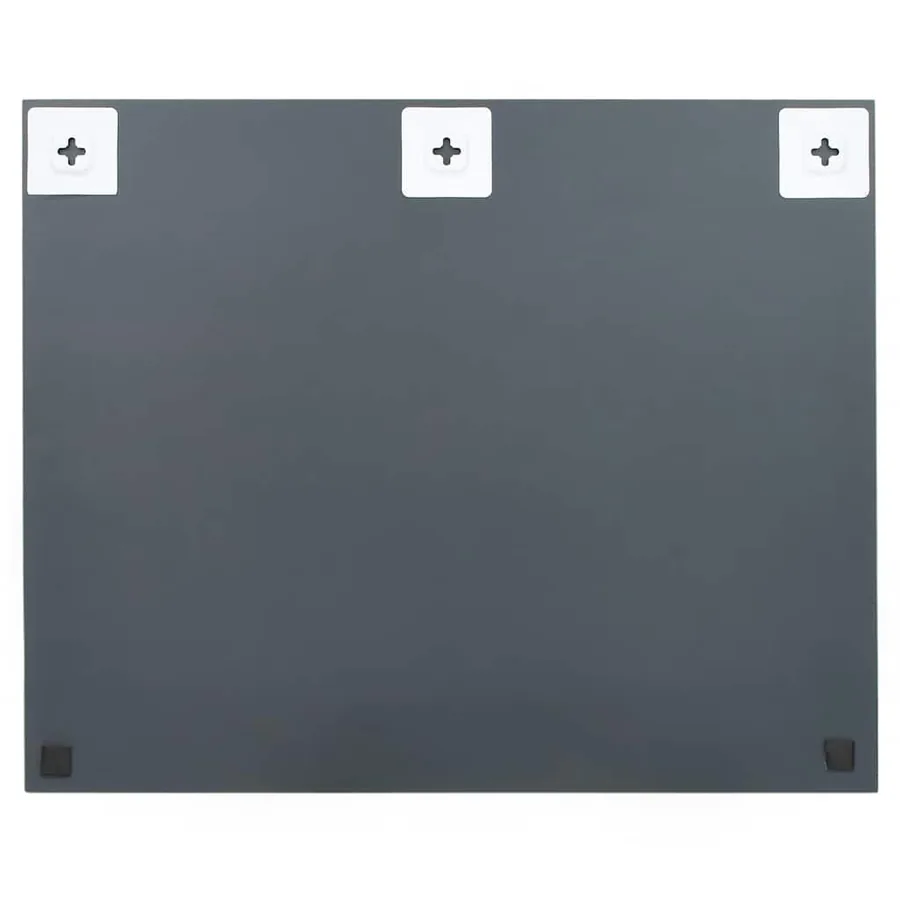 Miroir mural sans cadre avec lampes LED Rectangulaire Verre - 6