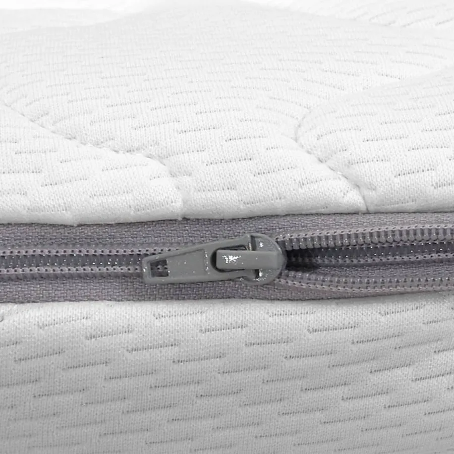 Sur-matelas 100 x 200 cm Mousse à mémoire de forme Visco 6 cm - 6