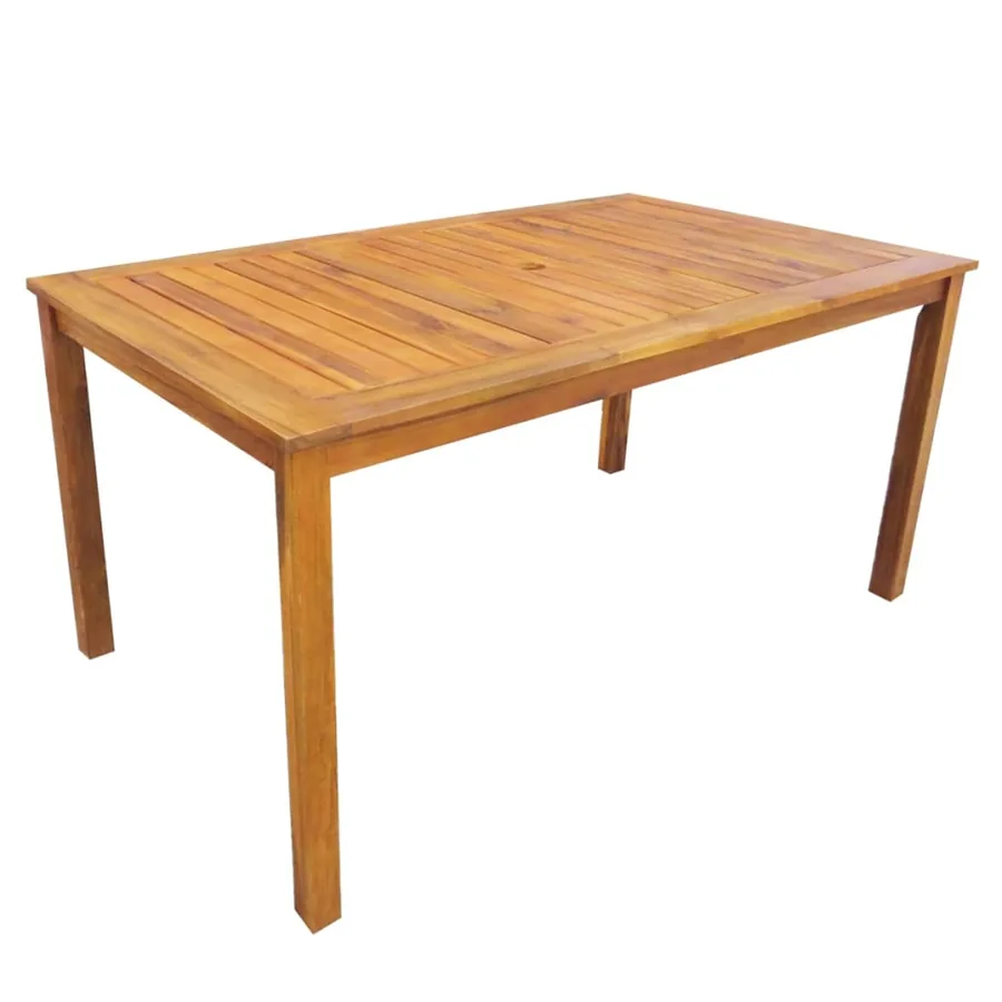 Ensemble à manger d'extérieur 5 pcs Bois d'acacia solide - 2