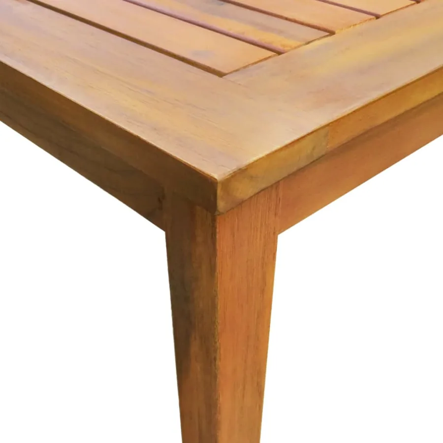 Ensemble à manger d'extérieur 5 pcs Bois d'acacia solide - 3