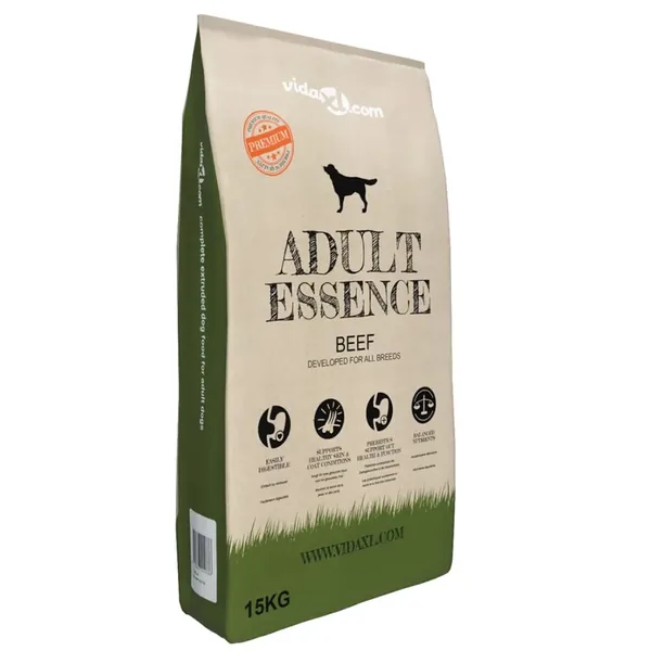 Nourriture sèche pour chiens Adult Essence Beef 15 kg