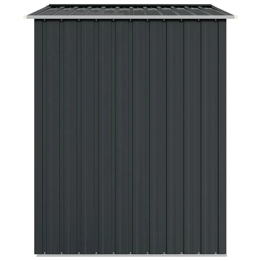 Abri de jardin Anthracite 205x129x183 cm Acier galvanisé - 5
