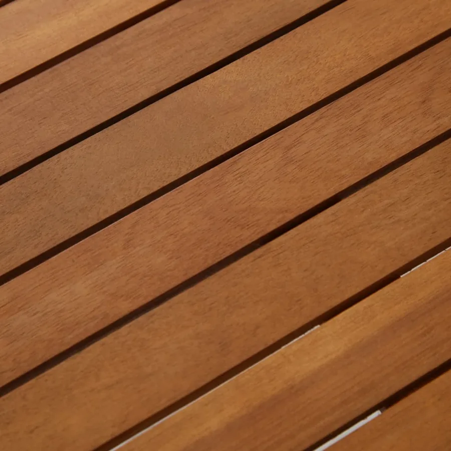 Salon de jardin 4 pcs Bois d'acacia solide - 10