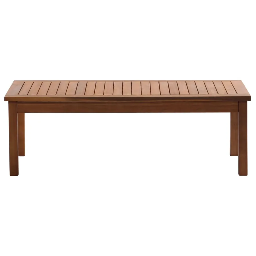 Salon de jardin 4 pcs Bois d'acacia solide - 8