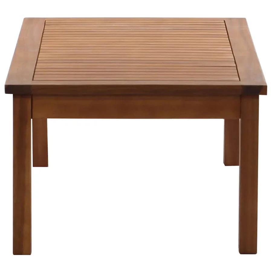 Salon de jardin 4 pcs Bois d'acacia solide - 9