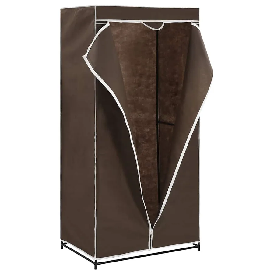 Garde-robe Marron 75x50x160 cm - 3