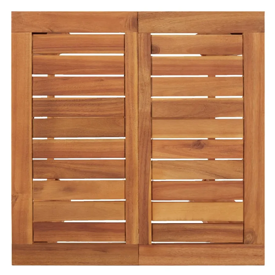 Ensemble de bar de jardin 3 pcs bois d'acacia solide - 7