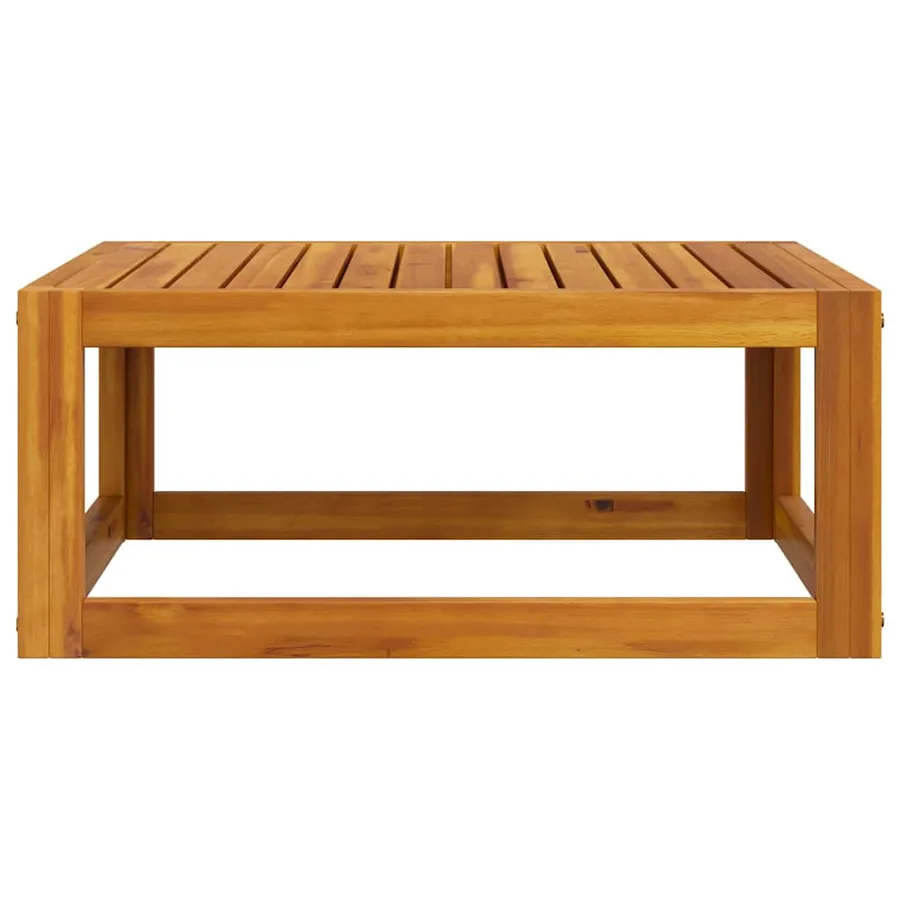 Table basse 68x68x29 cm Bois d'acacia solide - 4