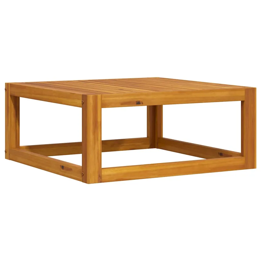 Table basse 68x68x29 cm Bois d'acacia solide - 6