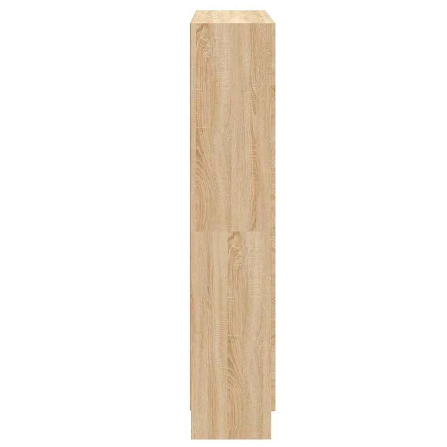 Bibliothèque Chêne sonoma 82,5x30,5x150 cm Bois d’ingénierie - 6