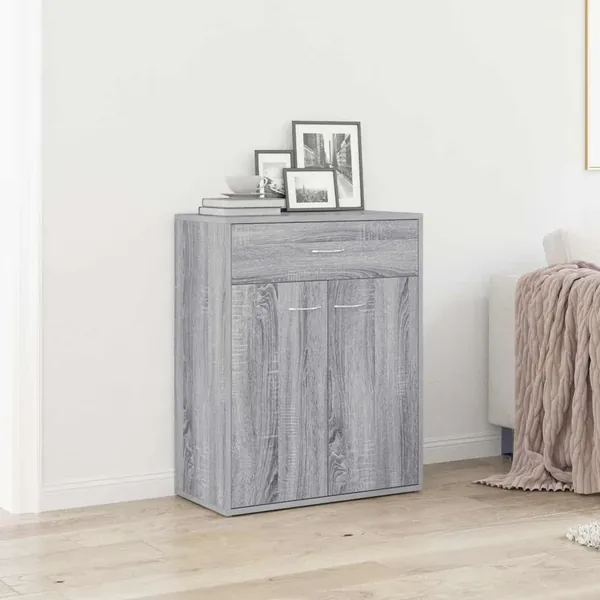 Buffet Sonoma gris 60x30x75 cm Bois d'ingénierie