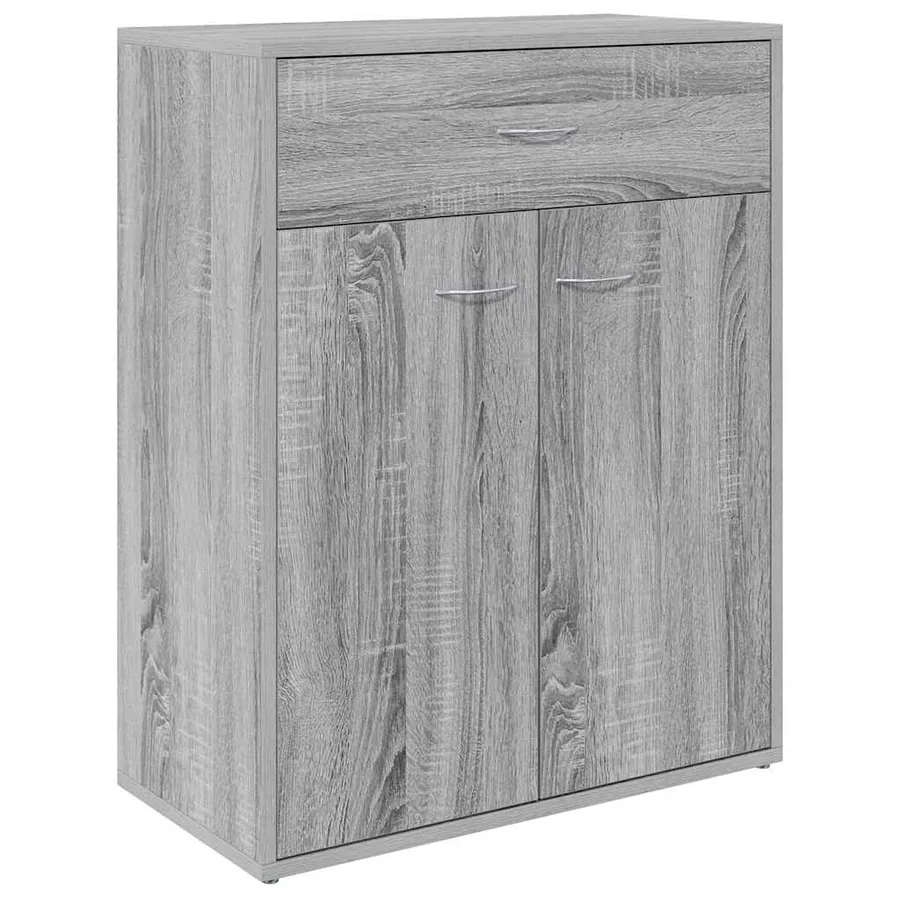 Buffet Sonoma gris 60x30x75 cm Bois d'ingénierie - 2