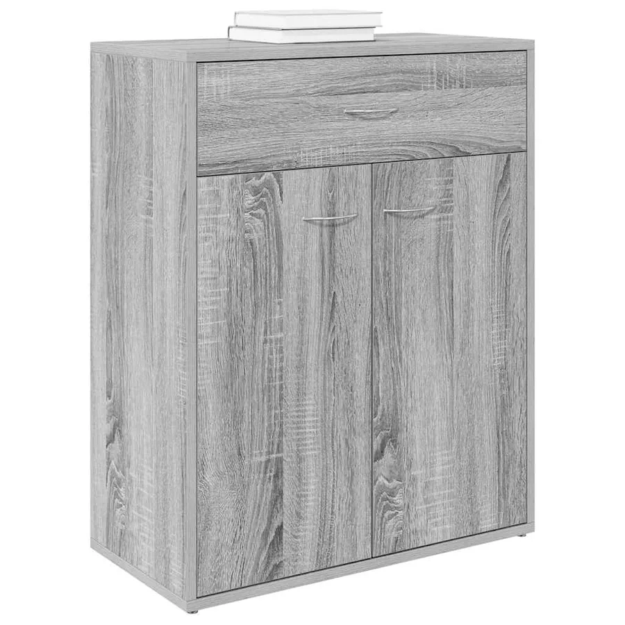 Buffet Sonoma gris 60x30x75 cm Bois d'ingénierie - 3